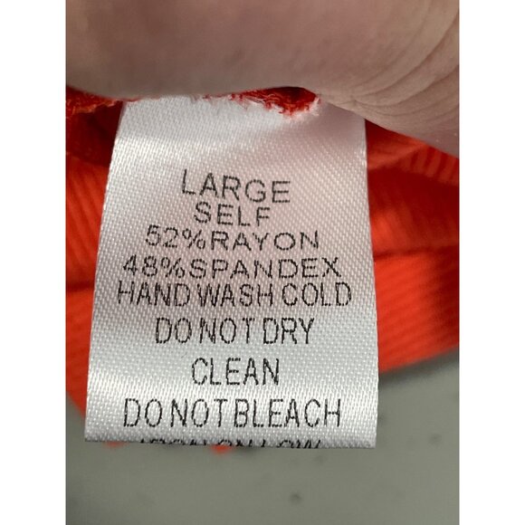Davi and Dani Long Sleeve Ribbed Pullover Top Size Large Loose Fit Relaxed NEW - Picture 6 of 6